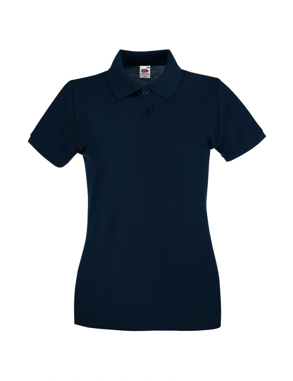 Fruit Of The Loom Ladies Lady-Fit Premium Short Sleeve Polo Shirt, hi-res image number null