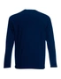 Fruit Of The Loom Mens Valueweight Crew Neck Long Sleeve T-Shirt, hi-res