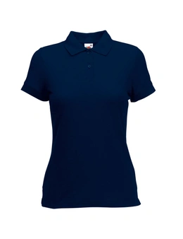 Fruit Of The Loom Womens Lady-Fit 65/35 Short Sleeve Polo Shirt