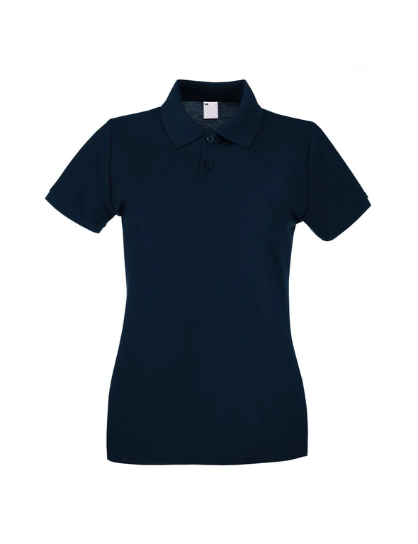 Womens/Ladies Fitted Short Sleeve Casual Polo Shirt, hi-res image number null