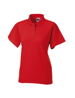 Jerzees Colours Ladies 65/35 Hard Wearing Pique Short Sleeve Polo Shirt