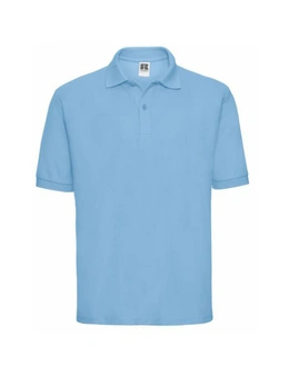 Russell Mens Classic Short Sleeve Polycotton Polo Shirt