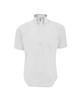 Kustom Kit Mens Workwear Oxford Short Sleeve Shirt