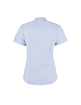 Kustom Kit Ladies Corporate Oxford Short Sleeve Shirt