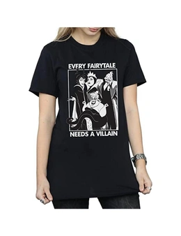 Disney Womens/Ladies Every Fairy Tale Needs A Villain Cotton T-Shirt