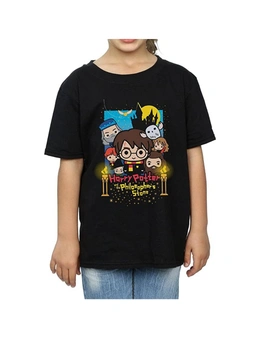 Harry Potter And The Philosopher´s Stone Girls Chibi Cotton T-Shirt