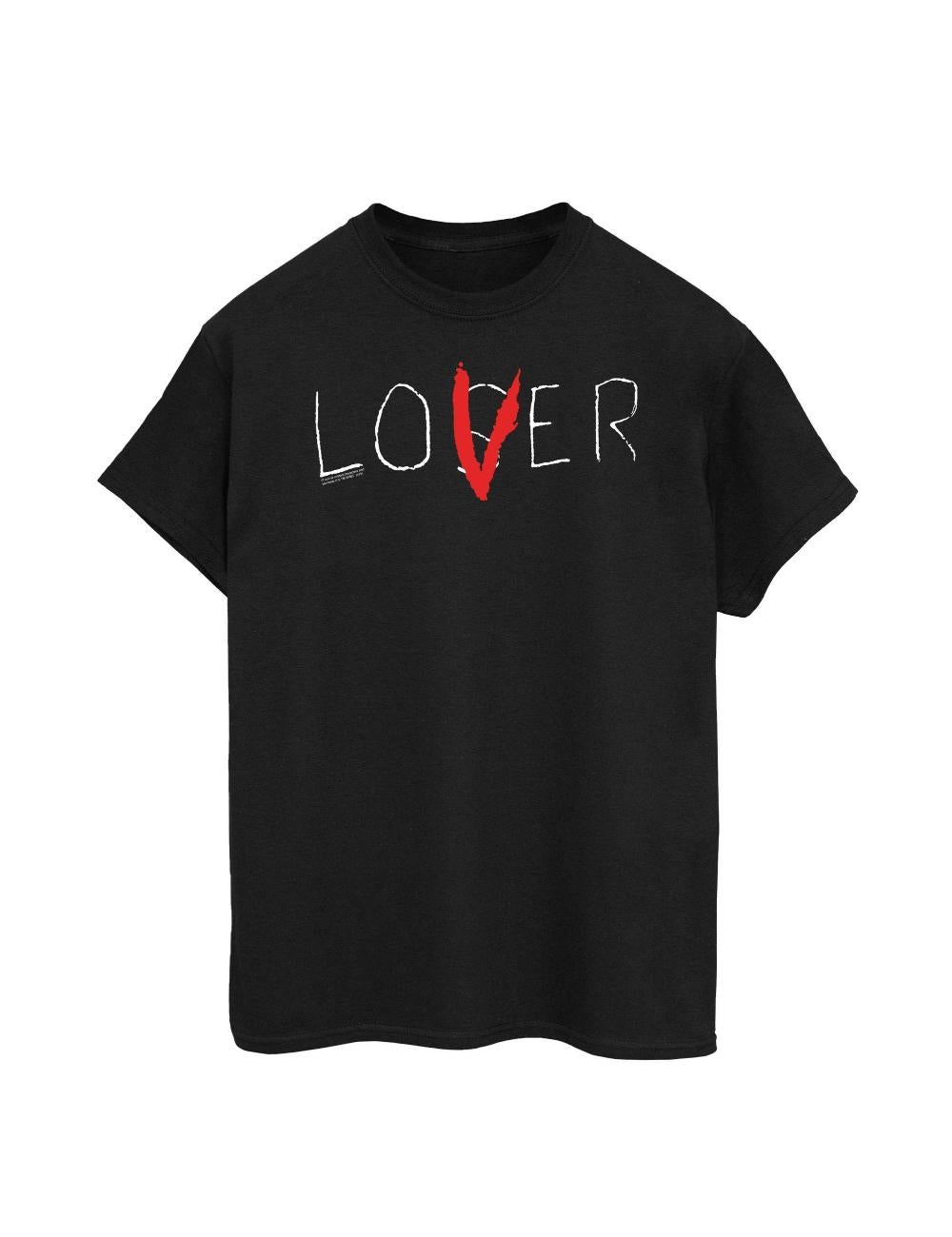 It Womens/Ladies Loser Lover Cotton Boyfriend T-Shirt | Crossroads