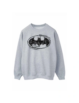 Batman Womens/Ladies Sketch Logo Sweatshirt