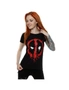 Deadpool Womens/Ladies Splat Face Cotton T-Shirt, hi-res