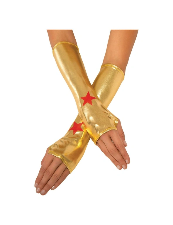 Wonder Woman Gauntlet Costume Accessory, hi-res image number null