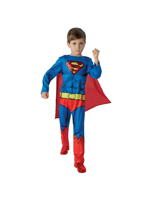 Superman Boys Comic Costume, hi-res image number null
