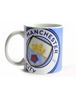 Manchester City FC Halftone 0.3kg Boxed Mug
