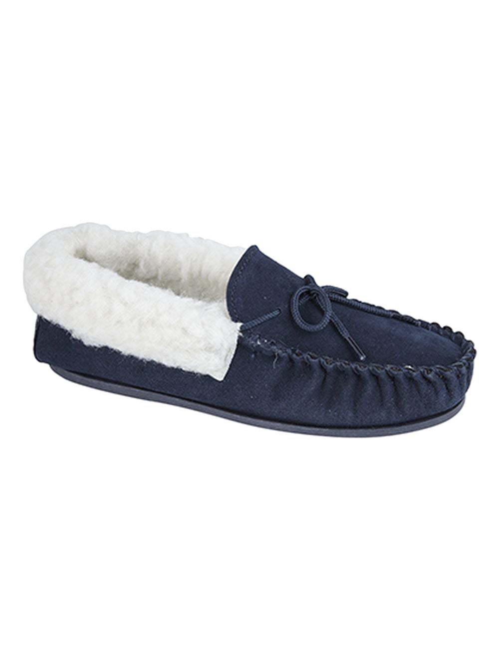 Mokkers Womens Ladies Emily Moccasin Slippers Autograph