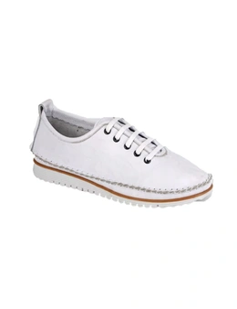 Mod Comfys Womens/Ladies Flexi Softie Leather Trainers