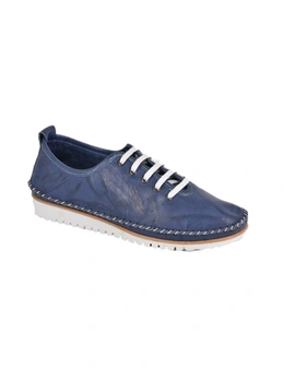 Mod Comfys Womens/Ladies Flexi Softie Leather Trainers
