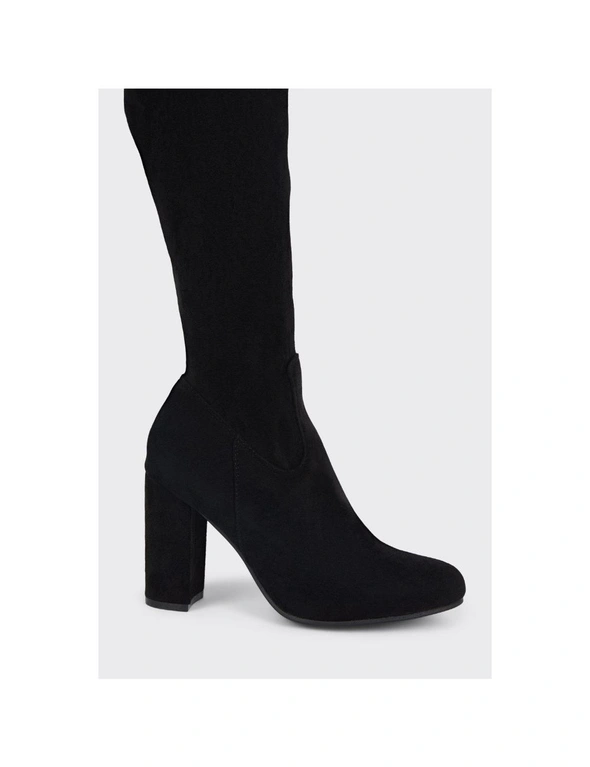 Dorothy Perkins Womens/Ladies Kels Block Heel Knee-High Boots, hi-res image number null