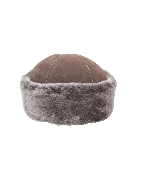 Eastern Counties Leather Womens/Ladies Duxford Dome Panel Sheepskin Hat, hi-res image number null