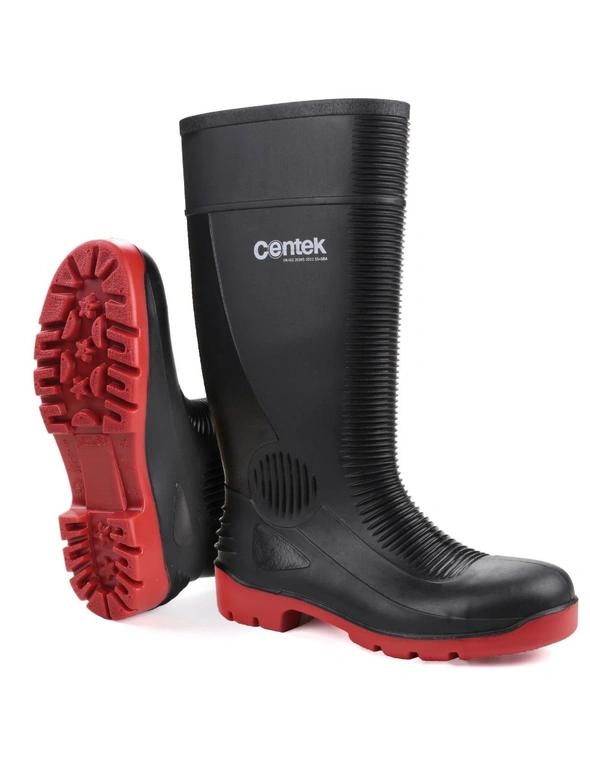 Centek Unisex FS338 Compactor Waterproof Safety Wellington Boots, hi-res image number null