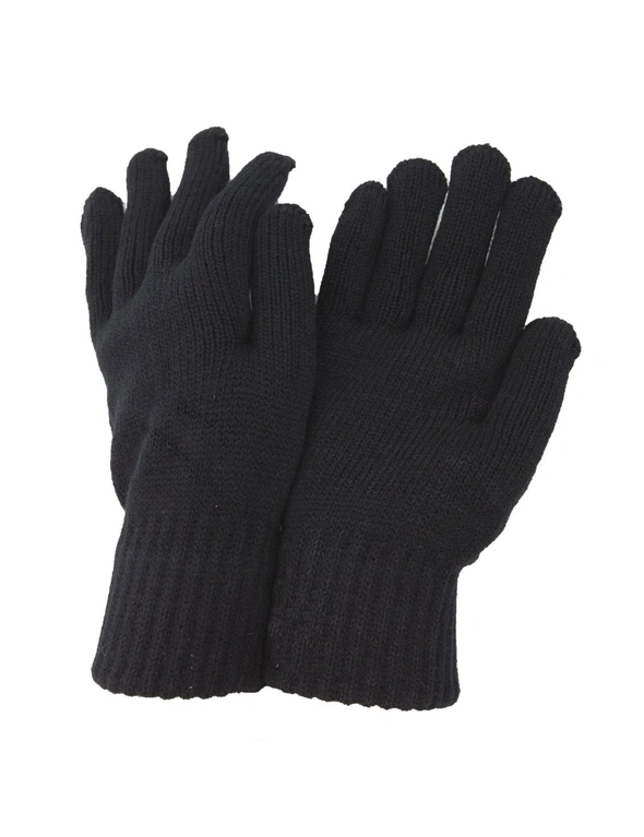 CLEARANCE - Mens Thermal Knitted Winter Gloves, hi-res image number null