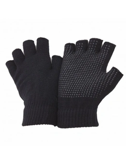 FLOSO Unisex Fingerless Magic Gloves With Grip