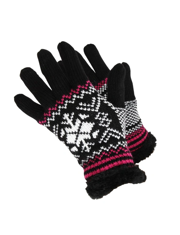 RockJock Womens/Ladies Knit Style Gloves, hi-res image number null