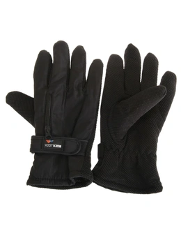 RockJock Mens Thermal Insulation Touch Fasten Gloves