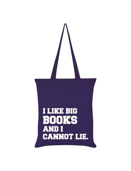 Grindstore I Like Big Books And I Cannot Lie Tote Bag