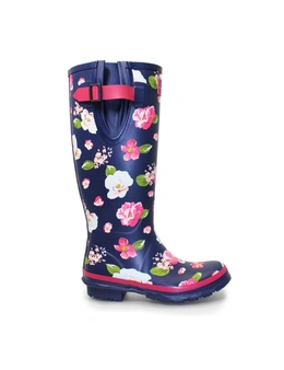 Lunar Womens/Ladies Floral Wellington Boots