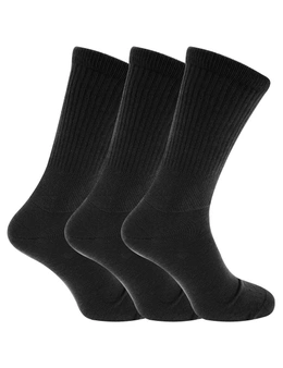 Mens Extra Wide Comfort Fit Wide Feet Diabetic Socks (3 Pairs)