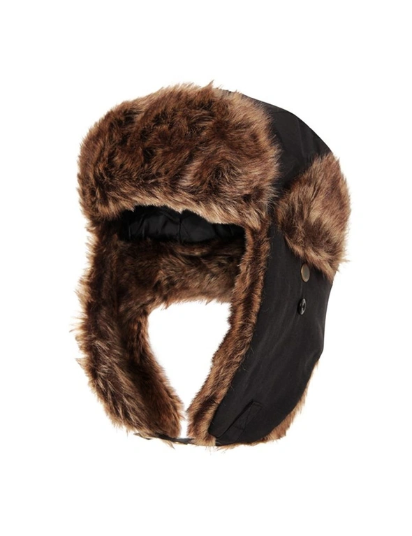 Mountain Warehouse Unisex Adult Furry Bomber Hat, hi-res image number null