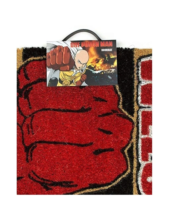 One Punch Man One Knock Is More Than Enough! Welcome Saitama Door Mat, hi-res image number null