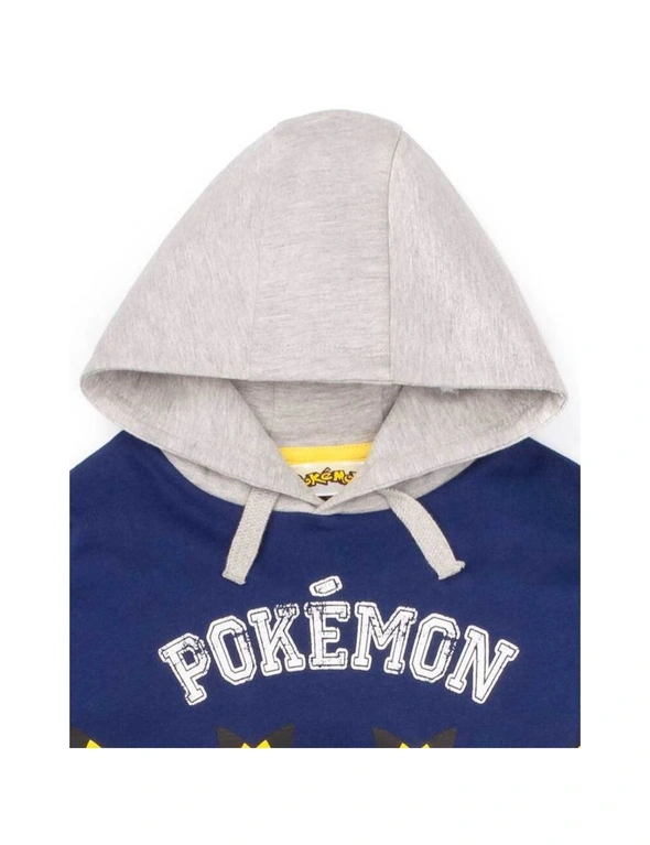 Pokemon Boys Pikachu Face Hoodie, hi-res image number null