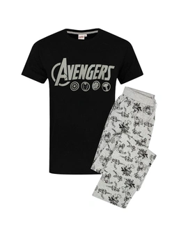 The Avengers Mens Logo Pyjama Set