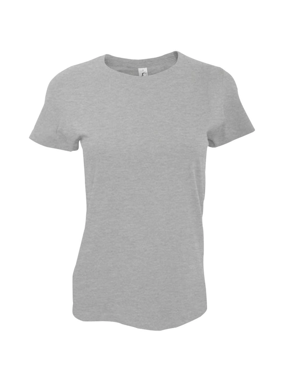 SOLS Womens/Ladies Imperial Heavy Short Sleeve T-Shirt, hi-res image number null