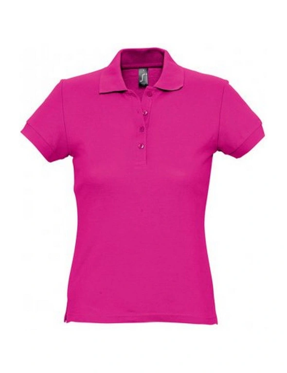 SOLS Womens/Ladies Passion Pique Short Sleeve Polo Shirt, hi-res image number null
