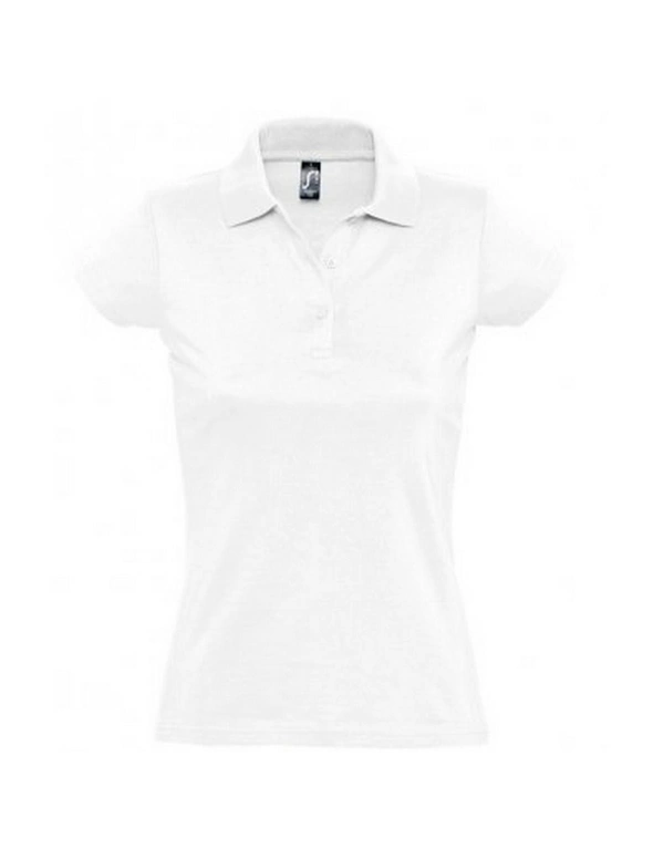SOLS Womens/Ladies Prescott Short Sleeve Jersey Polo Shirt, hi-res image number null