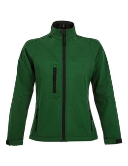 SOLS Womens/Ladies Roxy Soft Shell Jacket (Breathable, Windproof And Water Resistant)