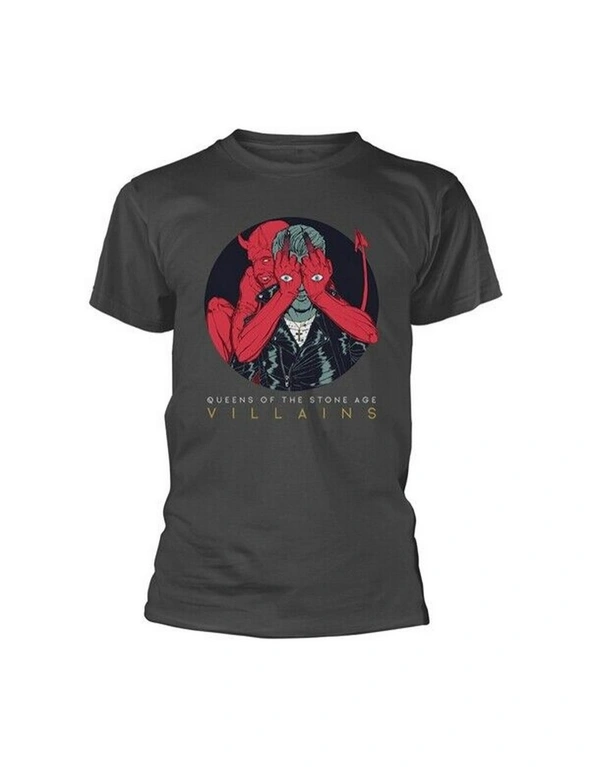 Queens Of The Stone Age Unisex Adult Villains T-Shirt, hi-res image number null