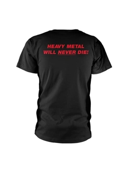 Metal Blade Records Unisex Adult Old School Reaper Back Print T-Shirt
