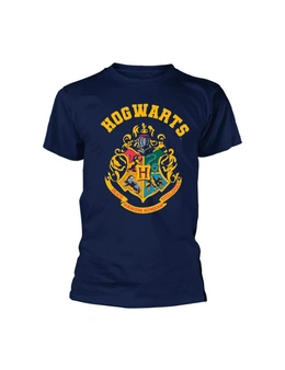 Harry Potter Unisex Adult Hogwarts Crest T-Shirt