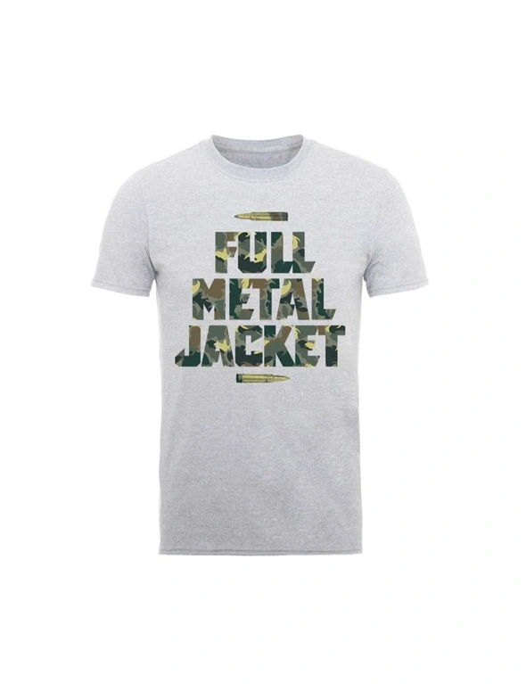 Full Metal Jacket Unisex Adult Camo Bullets T-Shirt, hi-res image number null