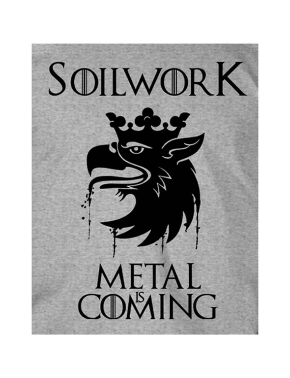Soilwork Unisex Adult Metal Is Coming T-Shirt, hi-res image number null