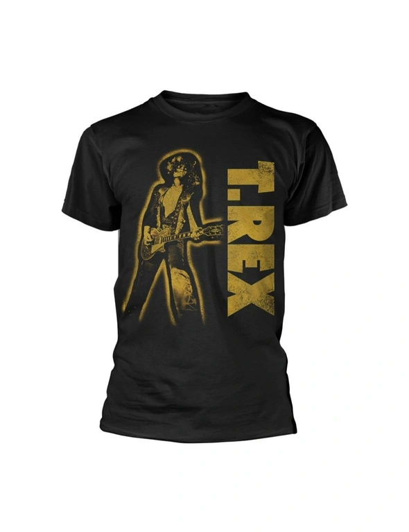 T-Rex Unisex Adult Guitar T-Shirt, hi-res image number null