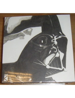 Star Wars Sketch Darth Vader Framed Canvas Print