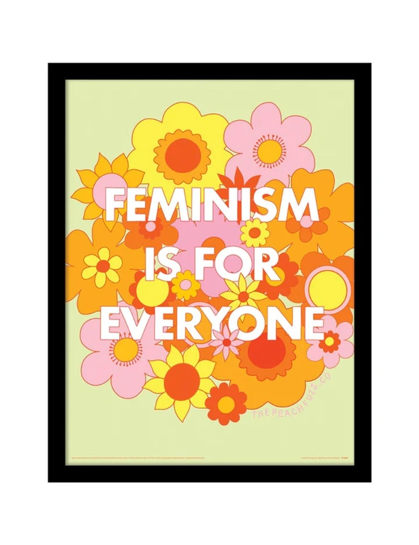 The Peach Fuzz Feminism Is For Everyone Print, hi-res image number null
