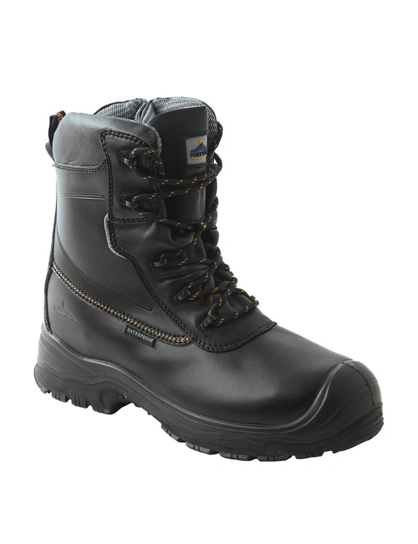 Portwest Mens Leather Composite Traction Safety Boots, hi-res image number null