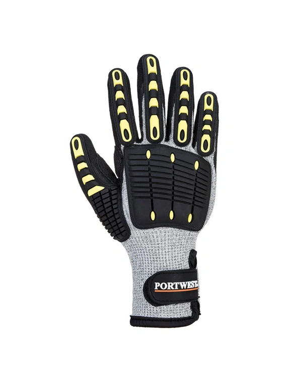 Portwest Unisex Adult A729 Impact Resistant Thermal Cut Resistant Gloves, hi-res image number null