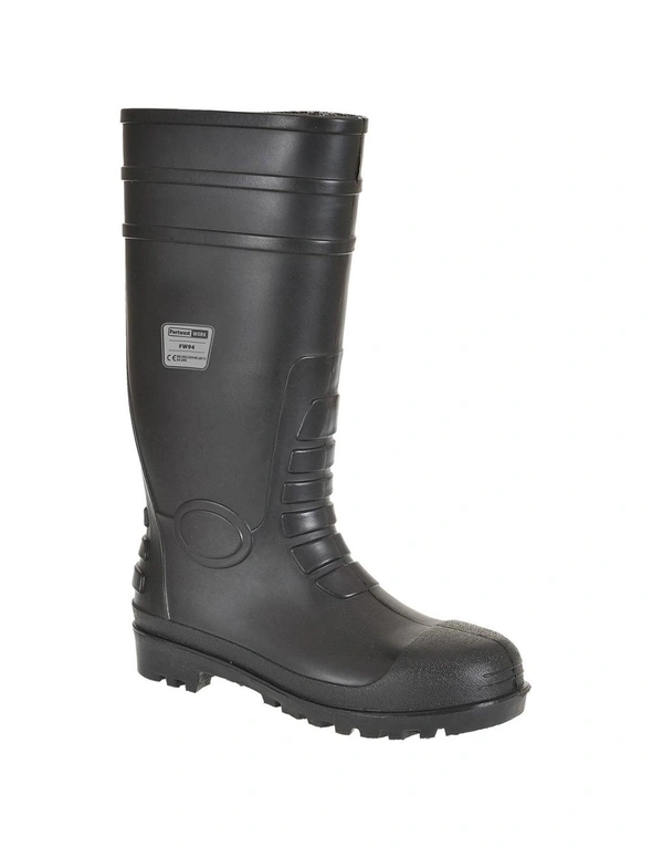 Portwest Mens Classic Safety Wellington Boots, hi-res image number null