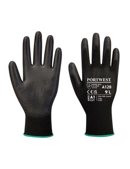 Portwest Unisex Adult A128 PU Palm Grip Gloves