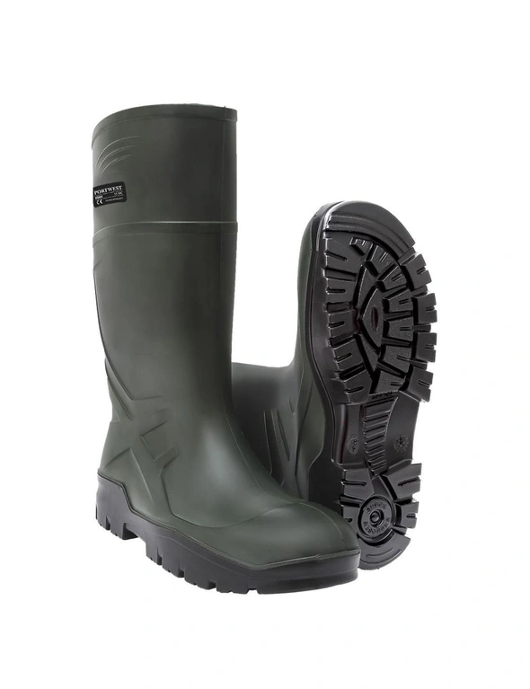 Portwest Mens PU Non-Magnetic Safety Wellington Boots, hi-res image number null